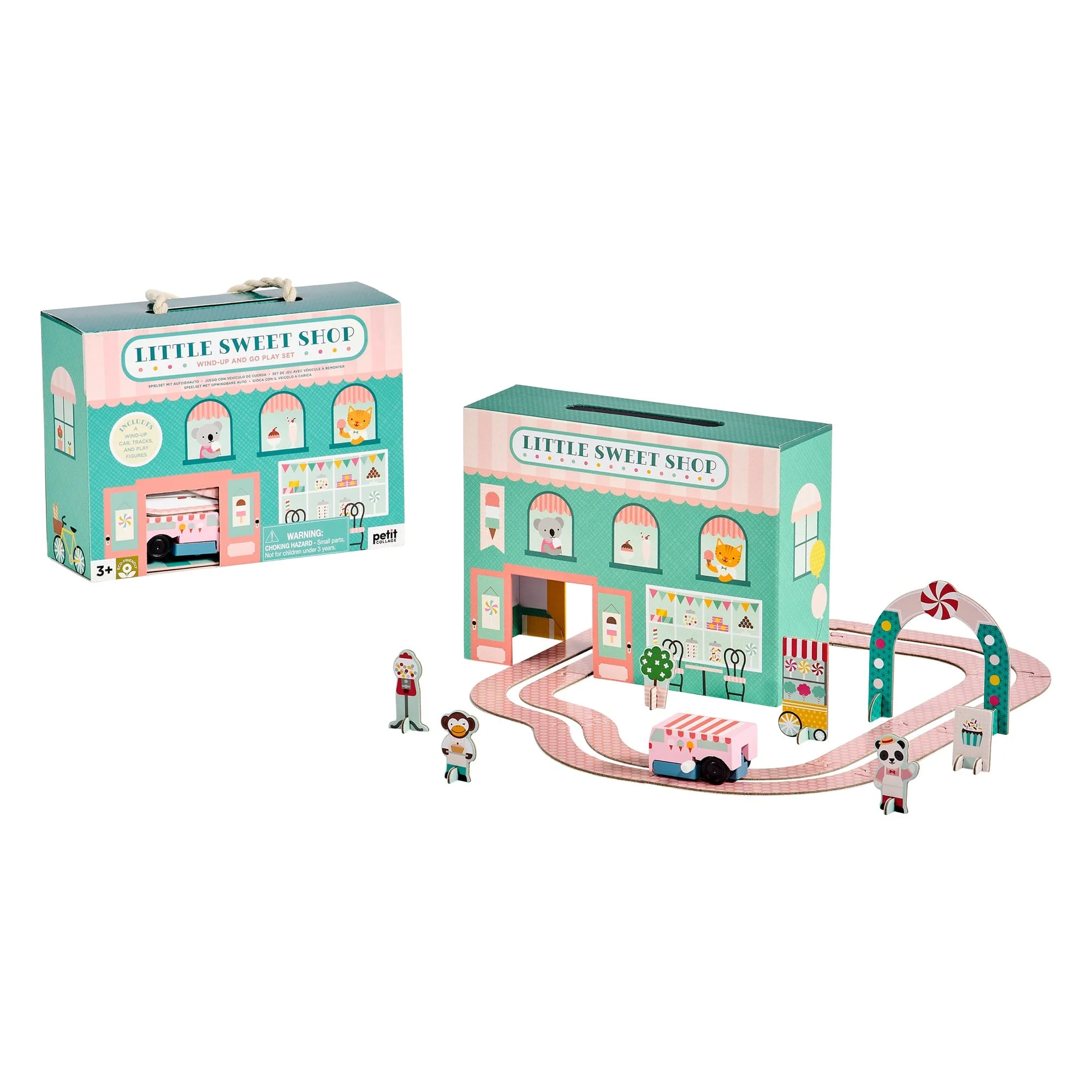 Chronicle Books Wind Up & Go Sweet Shop Play Set