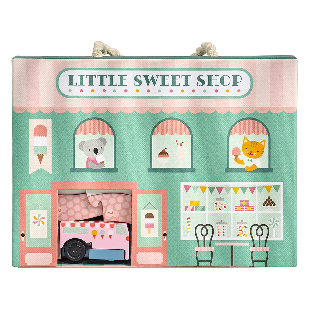 Chronicle Books Wind Up & Go Sweet Shop Play Set