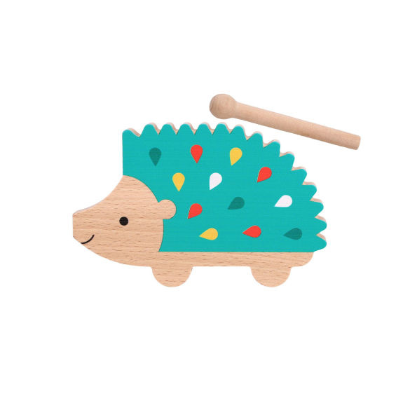 Chronicle Books Happy Hedgehog Percussion Instrument