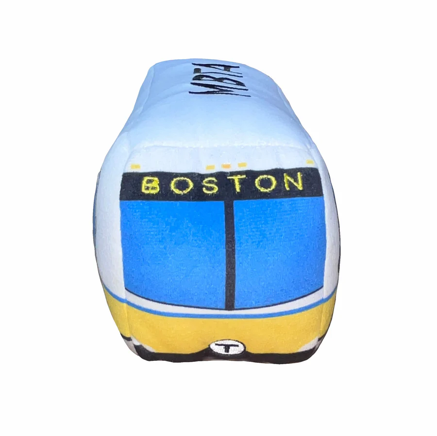Sidetrack Sidetrack Boston MBTA Bus Plush Toy