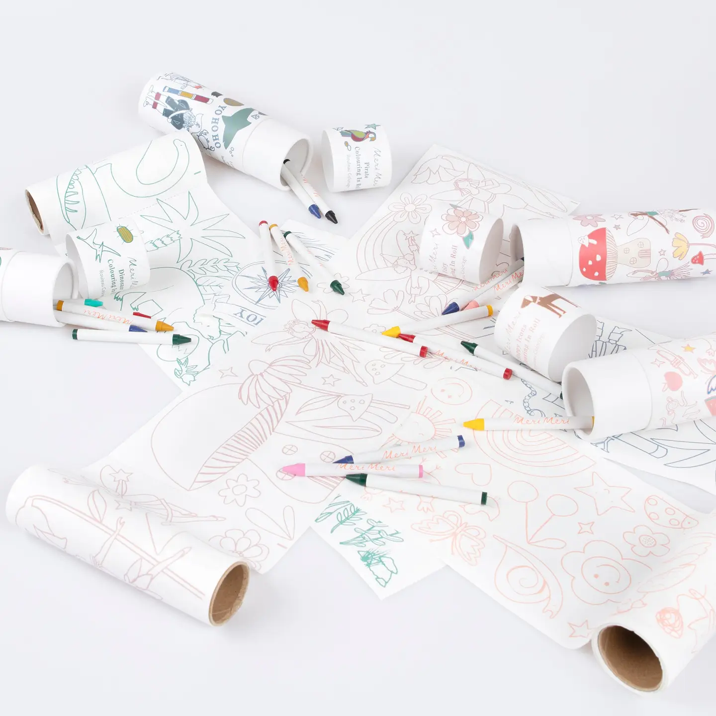 Meri Meri Meri Meri Fairy Coloring Roll