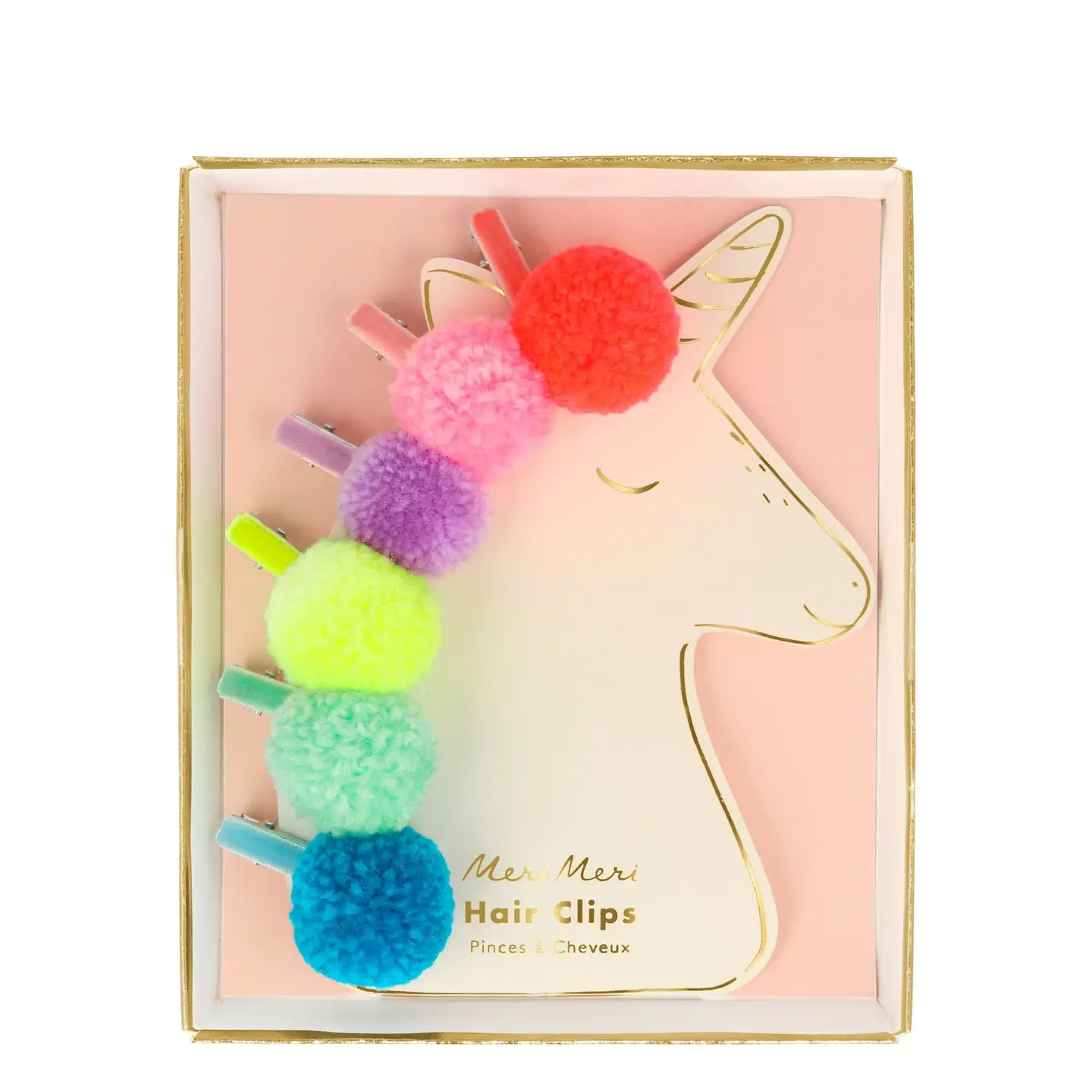 Meri Meri Meri Meri Pompom Unicorn Hair Clips