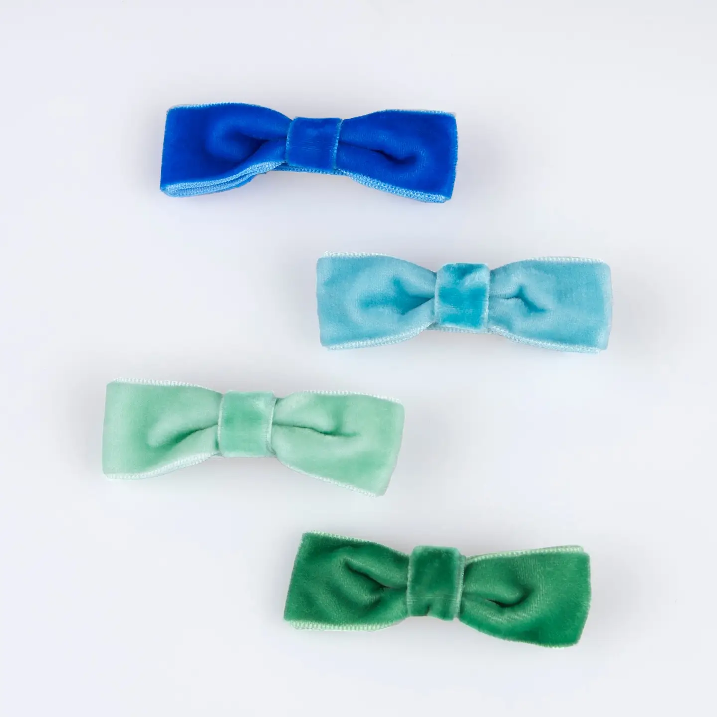 Meri Meri Meri Meri Rainbow Velvet Bow Hair Clips