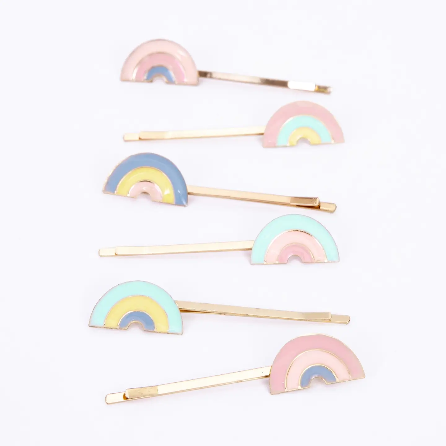 Meri Meri Meri Meri Enamel Rainbow Hair Slides