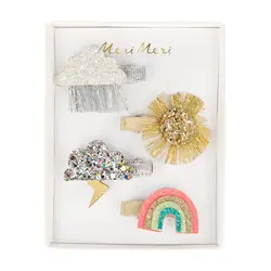 Meri Meri Meri Meri Sparkly Weather Hair Clips