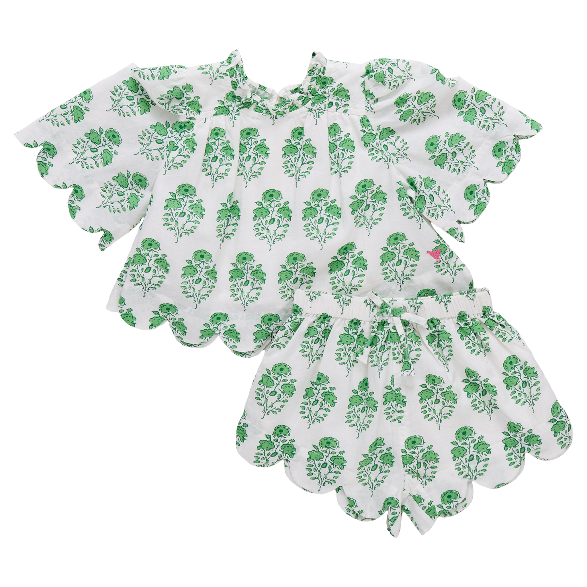 Pink Chicken Pink Chicken Misha Scallop 2-piece Set