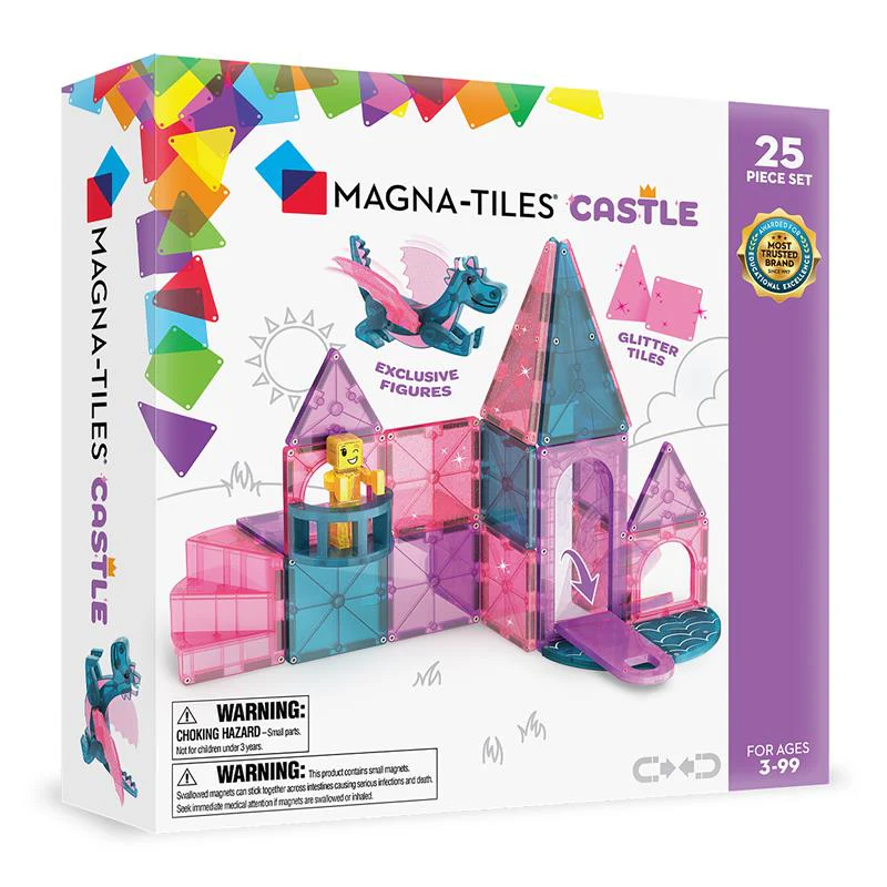 Magna-Tiles Magna-Tiles Castle 25-Piece Set