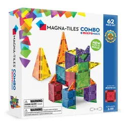 Magna-Tiles Magna-Tiles Combo 62-Piece Set