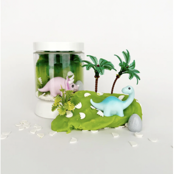 Earth Grown KidDoughs Dinosaur Mini Dough-To-Go