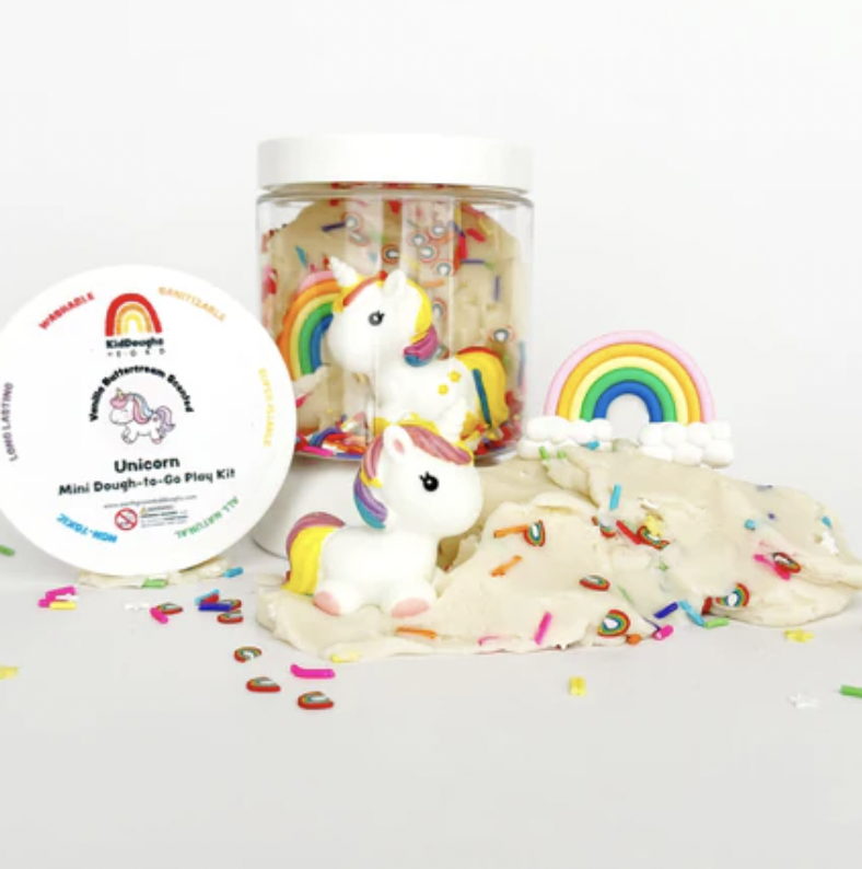Earth Grown KidDoughs Unicorn Mini Dough-To-Go