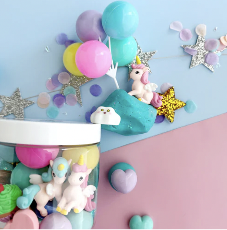 Earth Grown KidDoughs Unicorn Party Dough-To-Go