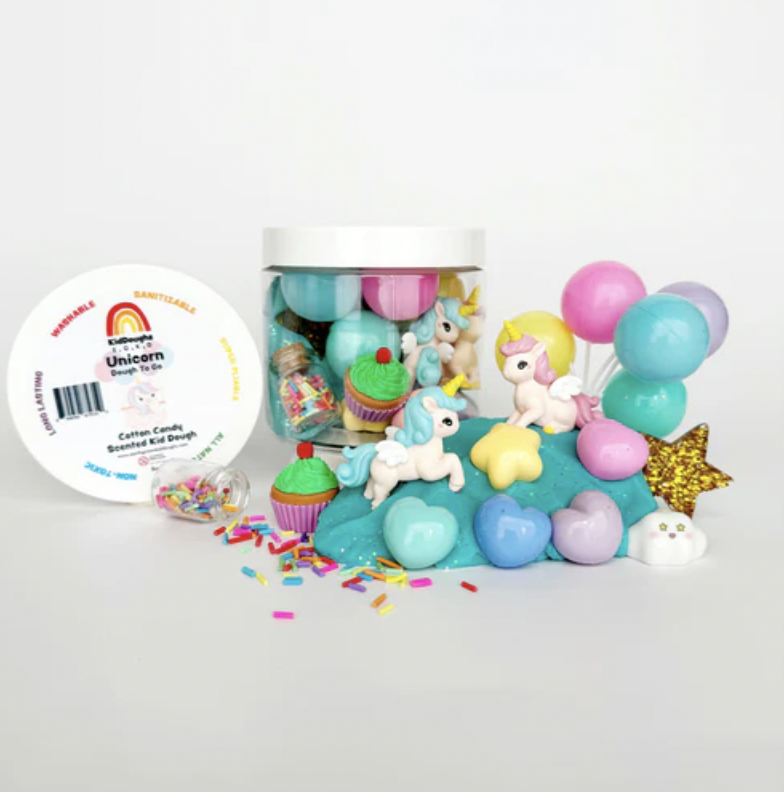 Earth Grown KidDoughs Unicorn Party Dough-To-Go