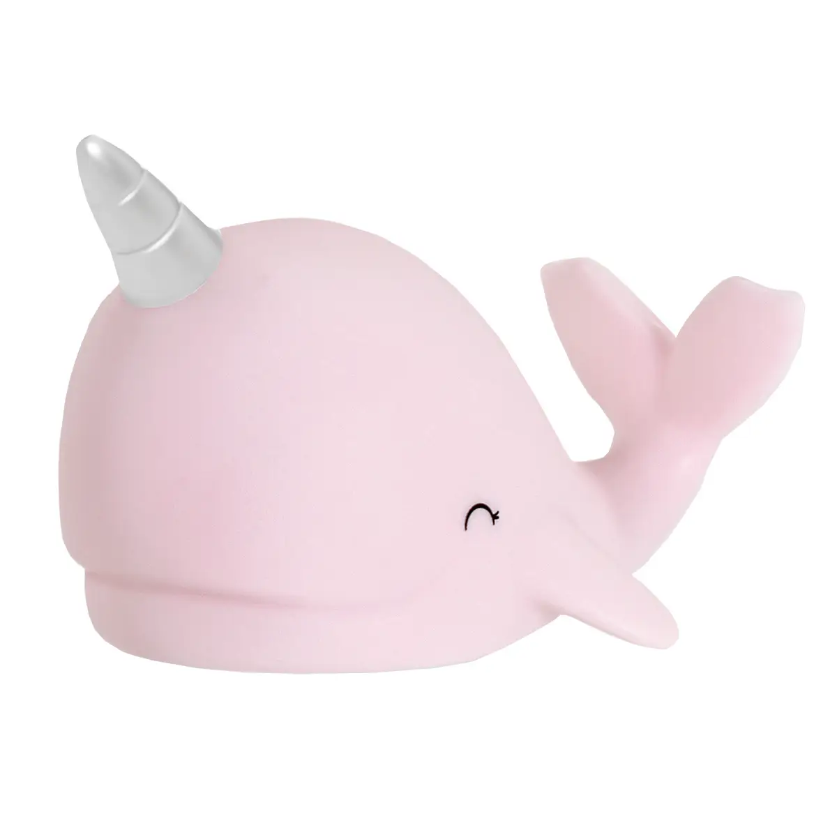 Iscream Baby Narwhal Night Light-Pink