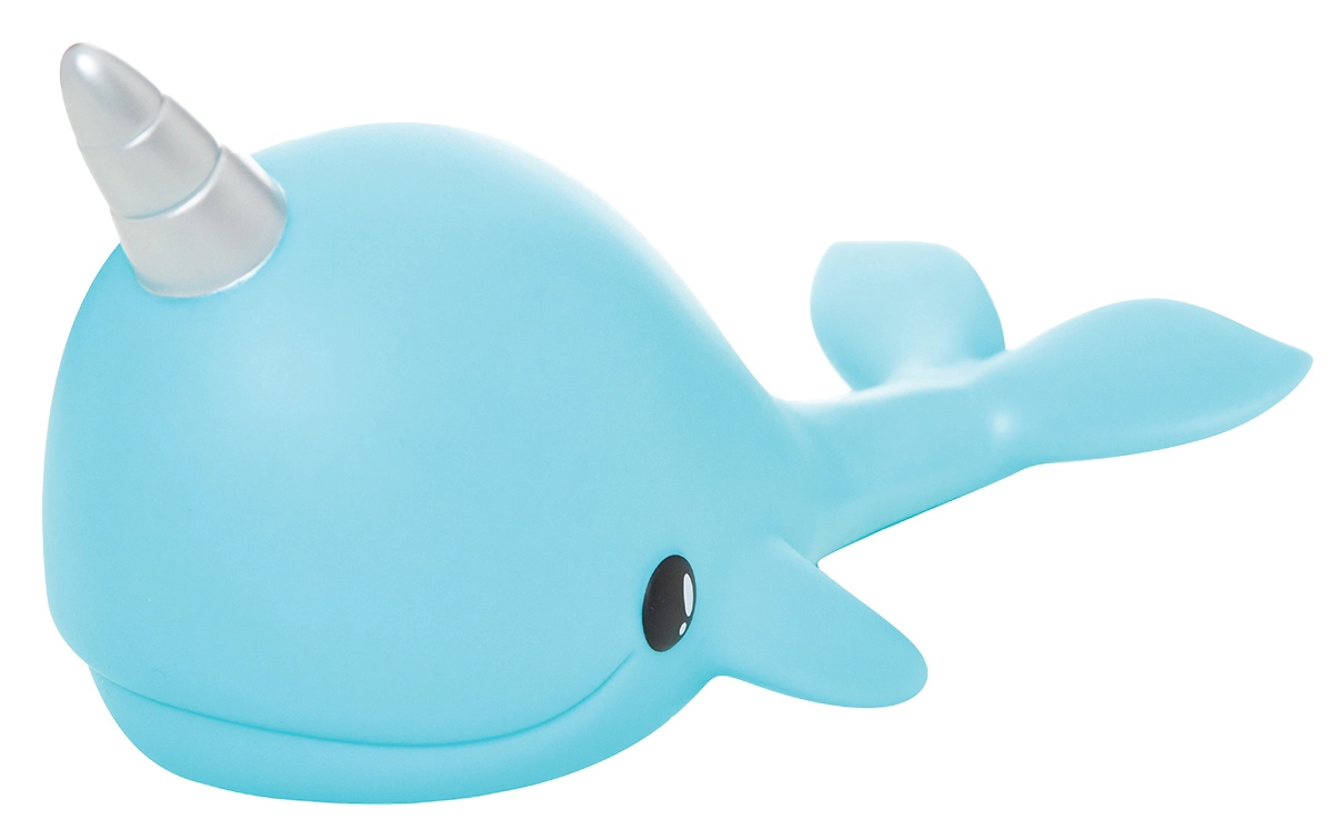 Iscream Narwhal Night Light-Turquoise