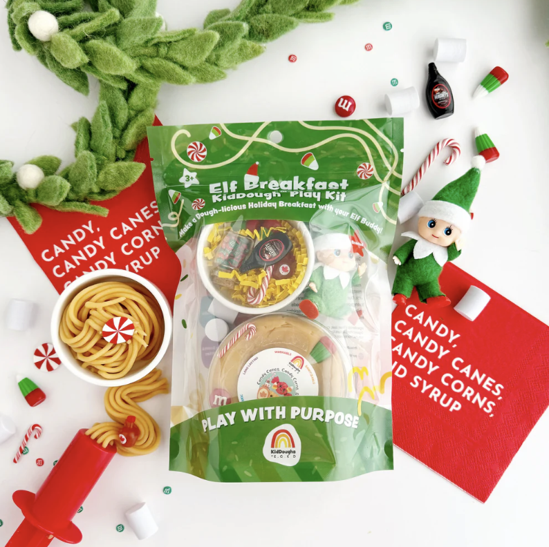 Earth Grown KidDoughs Elf Breakfast KidDough Play Kit