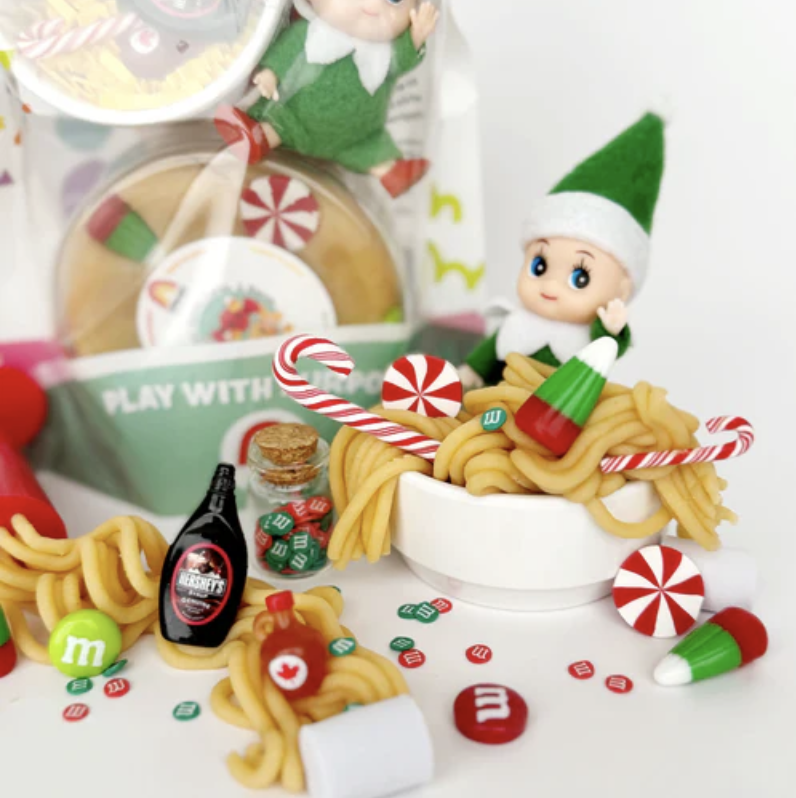 Earth Grown KidDoughs Elf Breakfast KidDough Play Kit