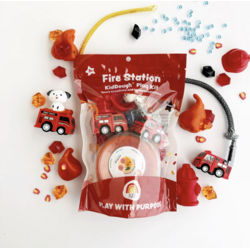 Earth Grown KidDoughs Fire Station KidDough Play Kit