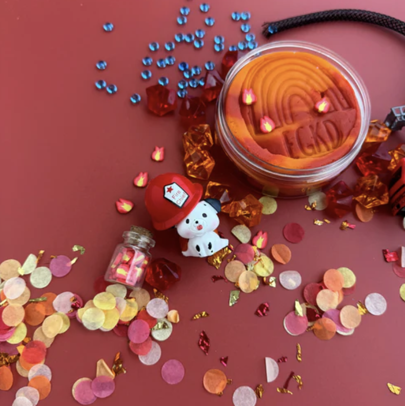 Earth Grown KidDoughs Fire Station KidDough Play Kit