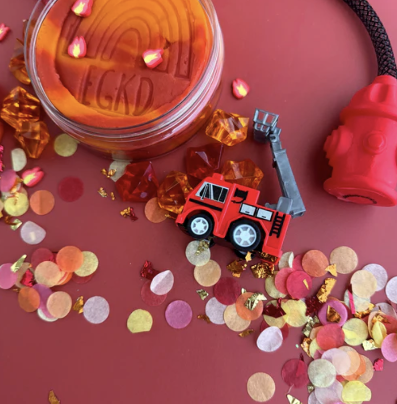 Earth Grown KidDoughs Fire Station KidDough Play Kit