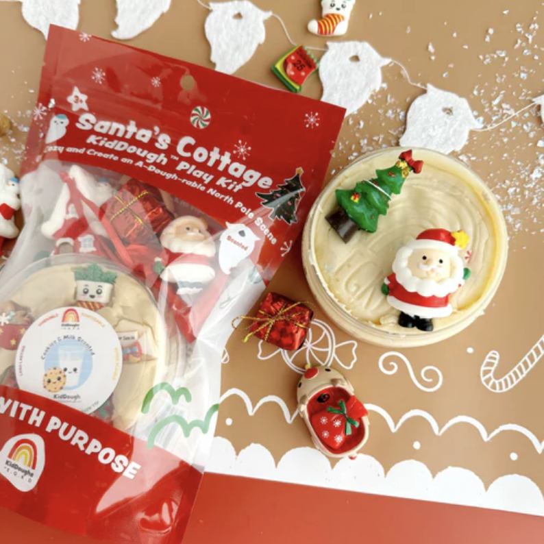 Earth Grown KidDoughs Santa's Cottage KidDough Play Kit