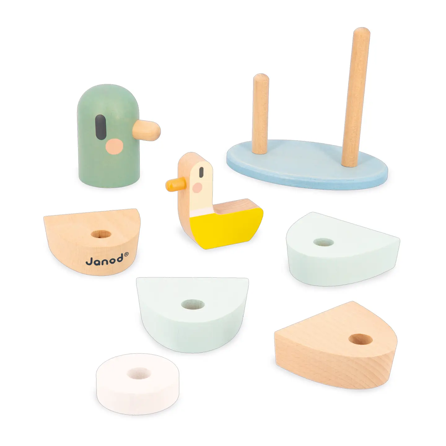 Janod Janod Sweet Cocoon -Stackable Ducks