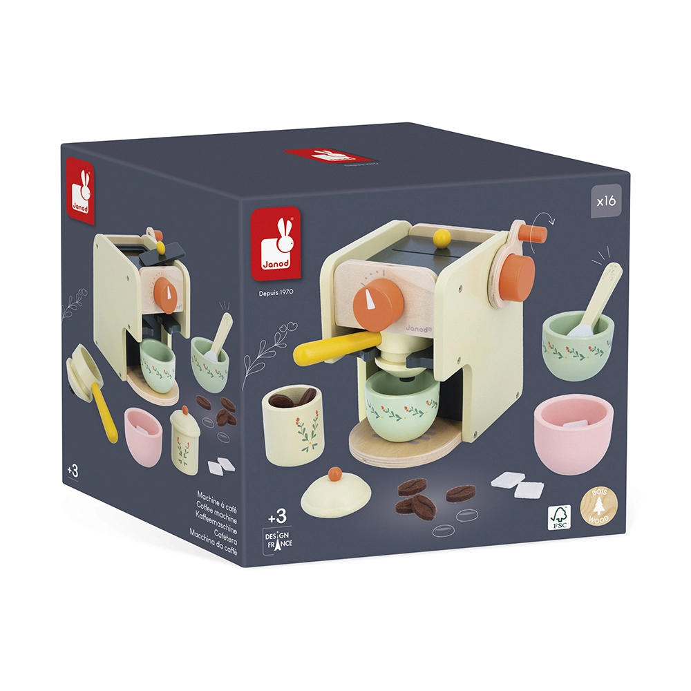 Janod Janod Cottage Chic Coffee Maker Set