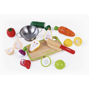 Janod Janod Green Market  Fruits & Veggies Maxi Set