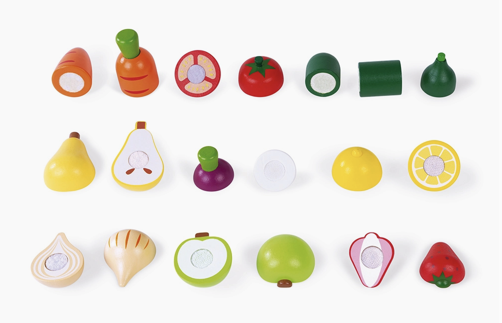 Janod Janod Green Market  Fruits & Veggies Maxi Set