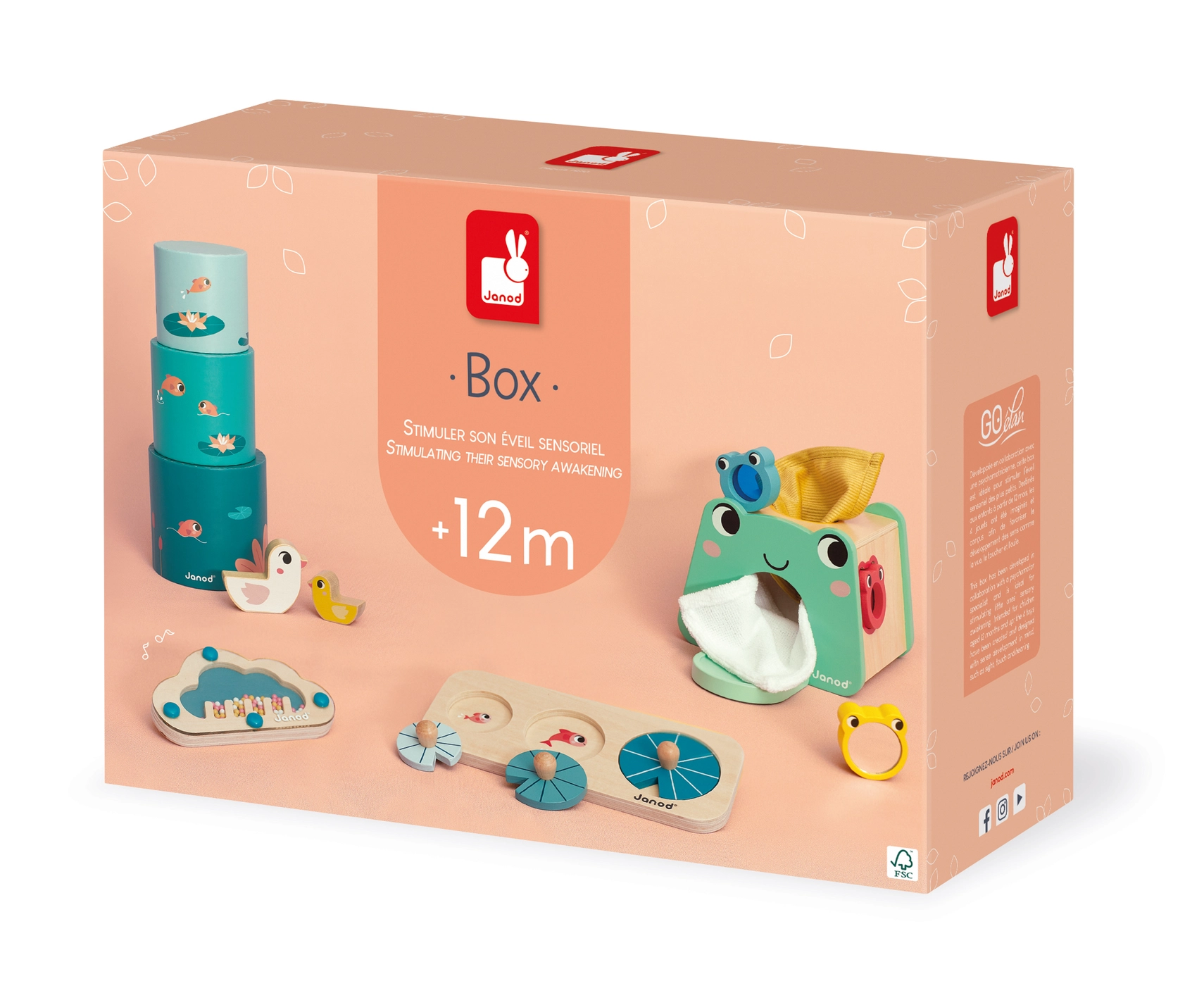 Janod Janod Toy Box- 12 months