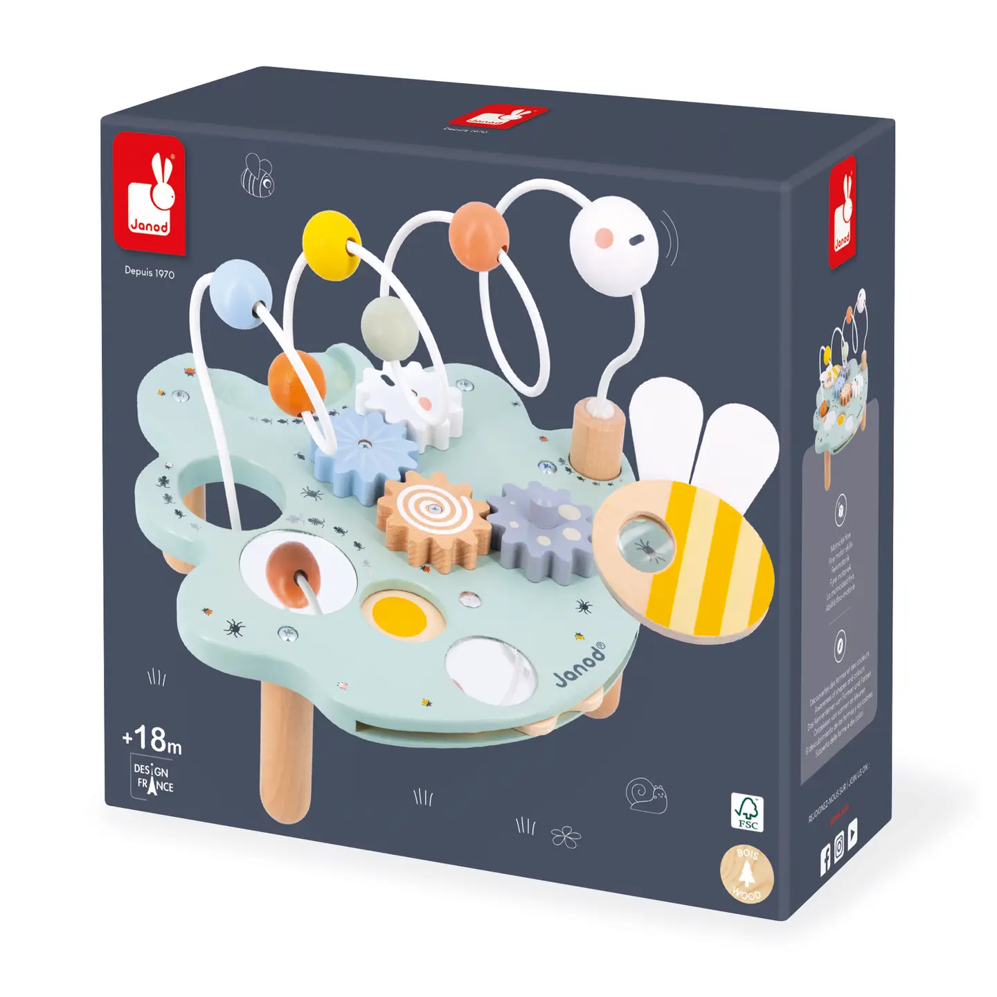 Janod Janod Sweet Cocoon-Activity Leaf