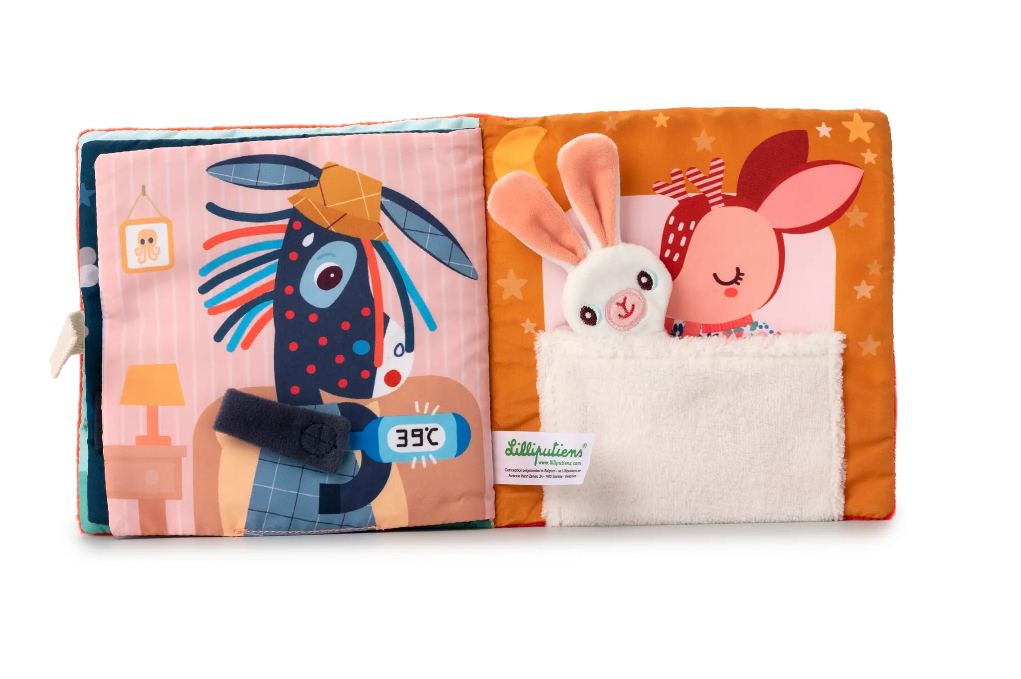 Janod Janod Stella Activity Book "Stella and Her Cuddle"