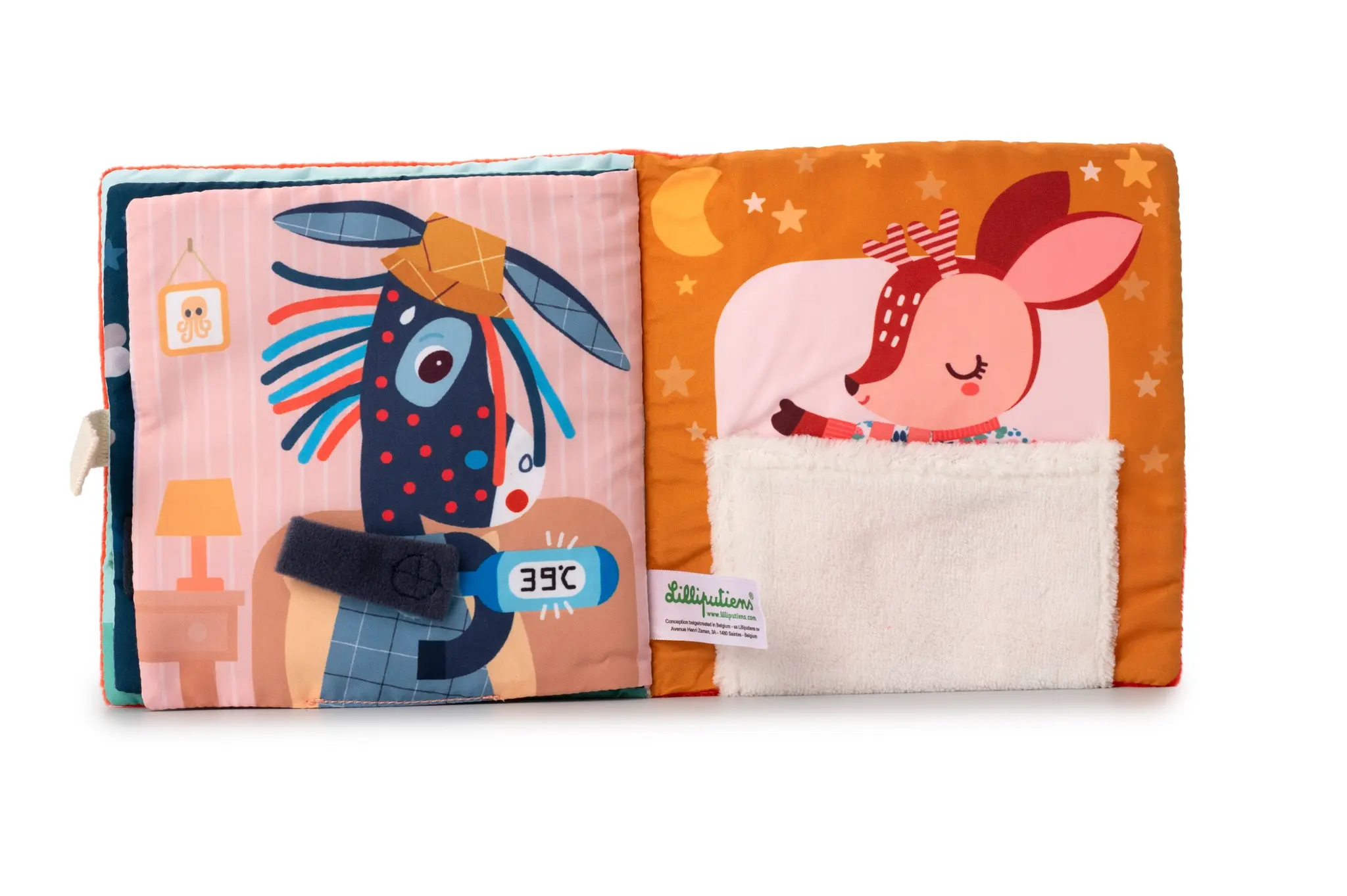 Janod Janod Stella Activity Book "Stella and Her Cuddle"