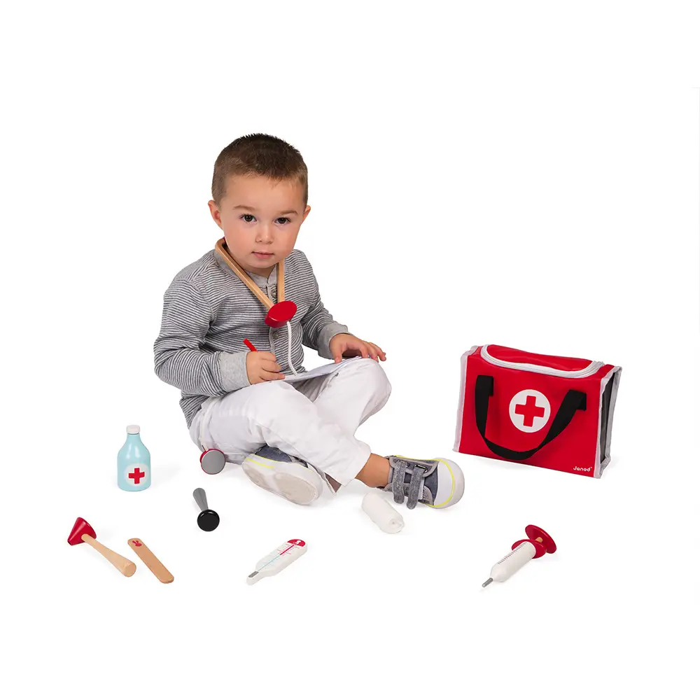 Janod Janod Pretend Play Occupational Toy -Doctor set