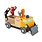 Janod Janod Brico' Kids -Construction Truck - 2 toys in 1: Build & Play