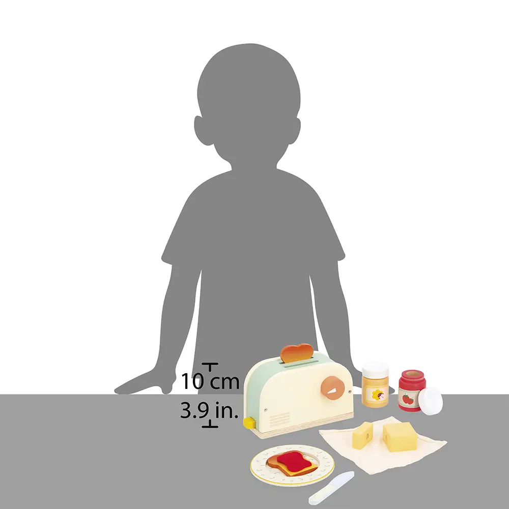 Janod Janod Cottage Chic Toaster Breakfast Set