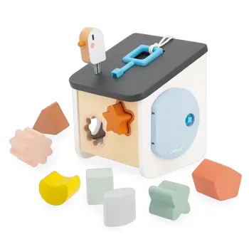 Janod Janod Sweet Cocoon-Bird House Shape Sorter