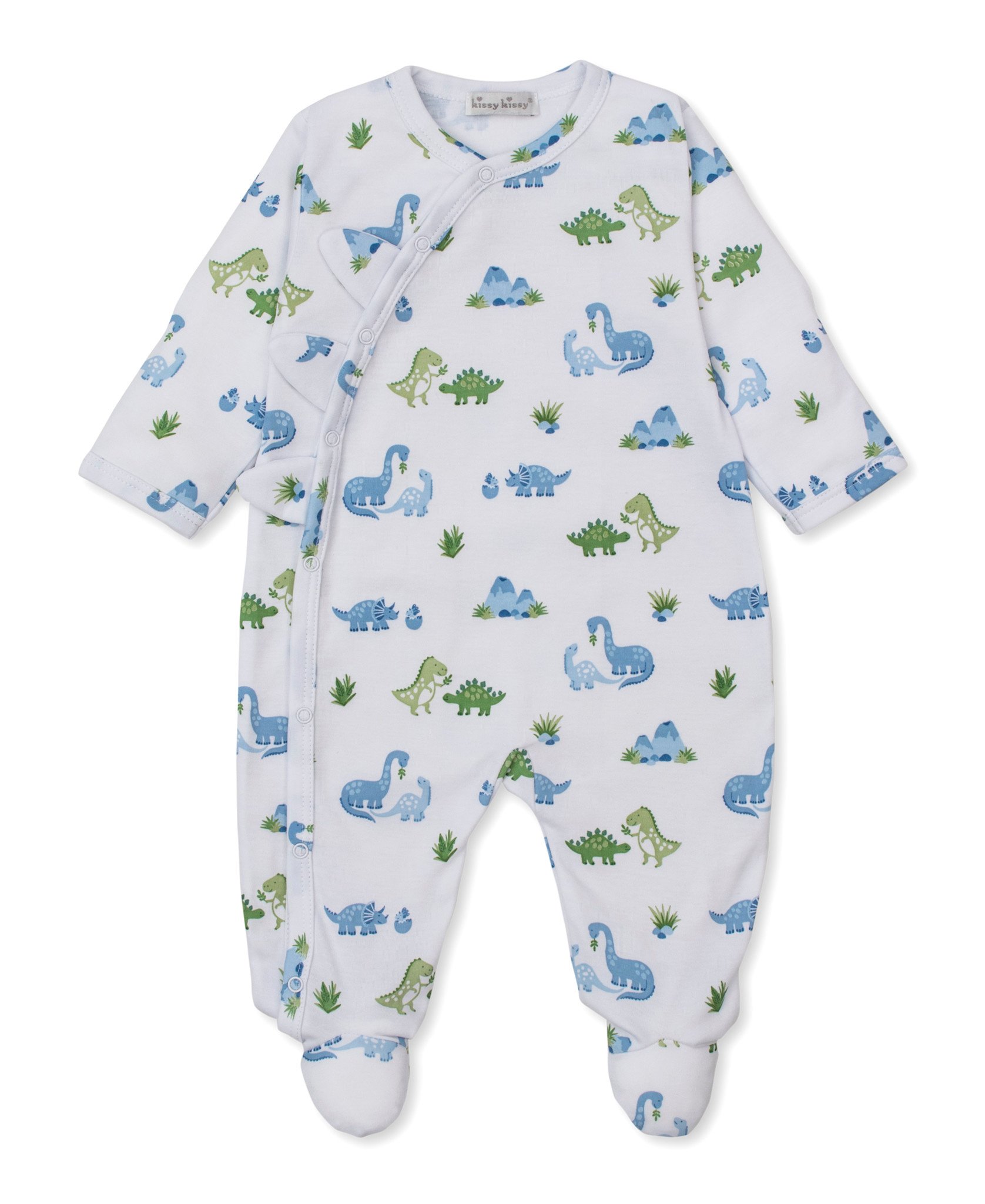 kissy kissy Kissy Kissy Dinosaur Delight Snap Footie