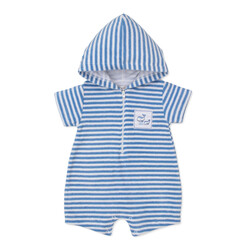 kissy kissy Kissy Kissy Whale Pods Terry Romper