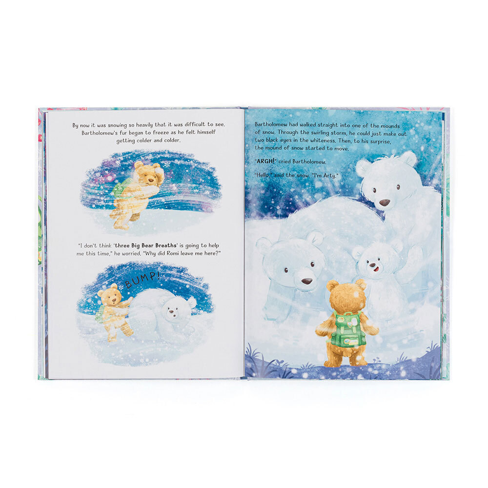JellyCat Jellycat Bartholomew Bear and the Snow Giants Book
