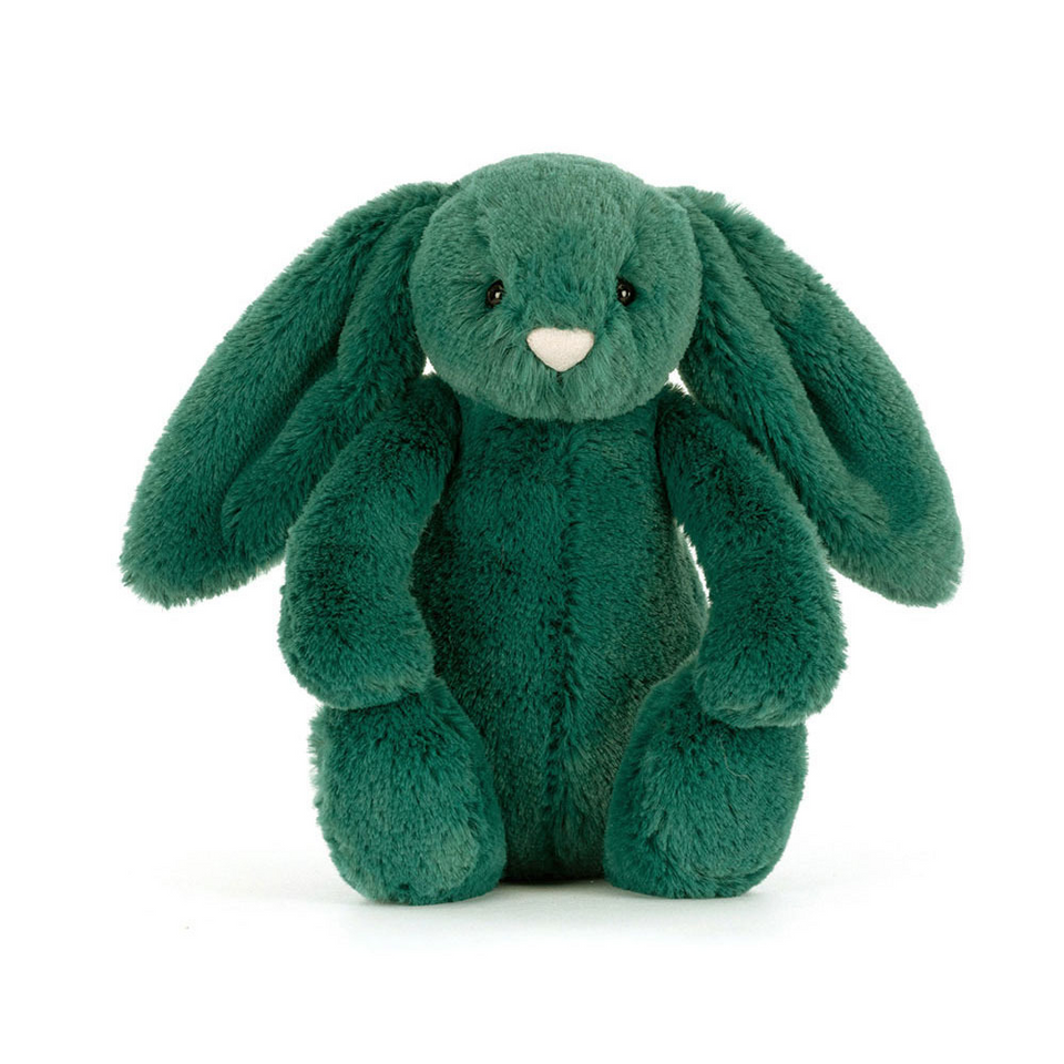 JellyCat Jellycat Bashful Christmas Bunny Teal- Little