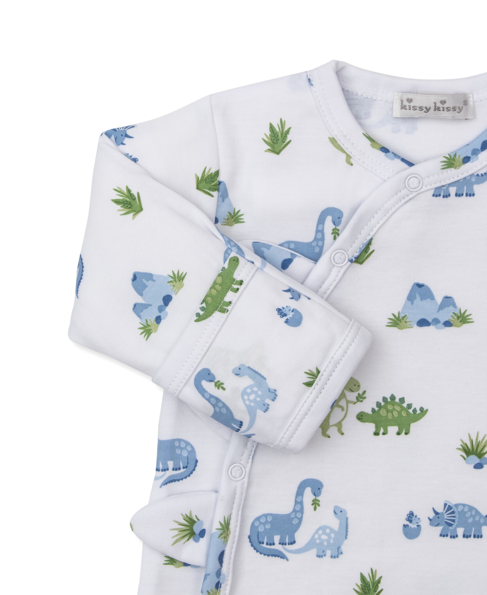 kissy kissy Kissy Kissy Dinosaur Delight Snap Footie