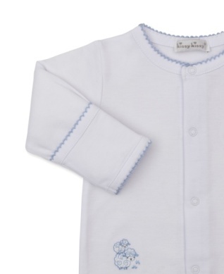 kissy kissy Kissy Kissy Sweet Sheep Footie w/Hat Snap Set