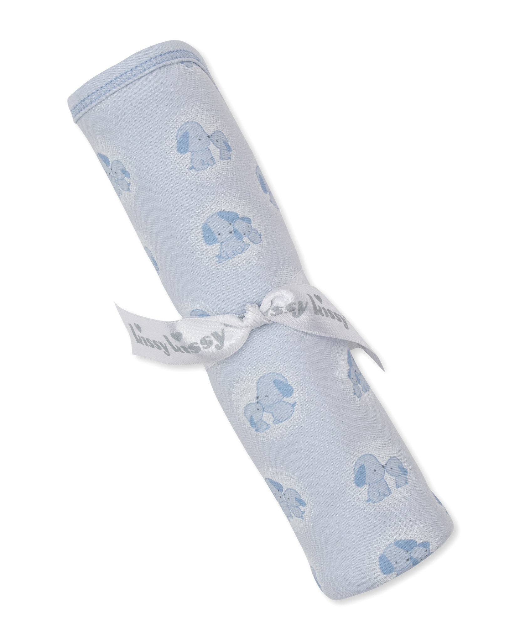 kissy kissy Kissy Kissy Puppy Family Blanket - Blue
