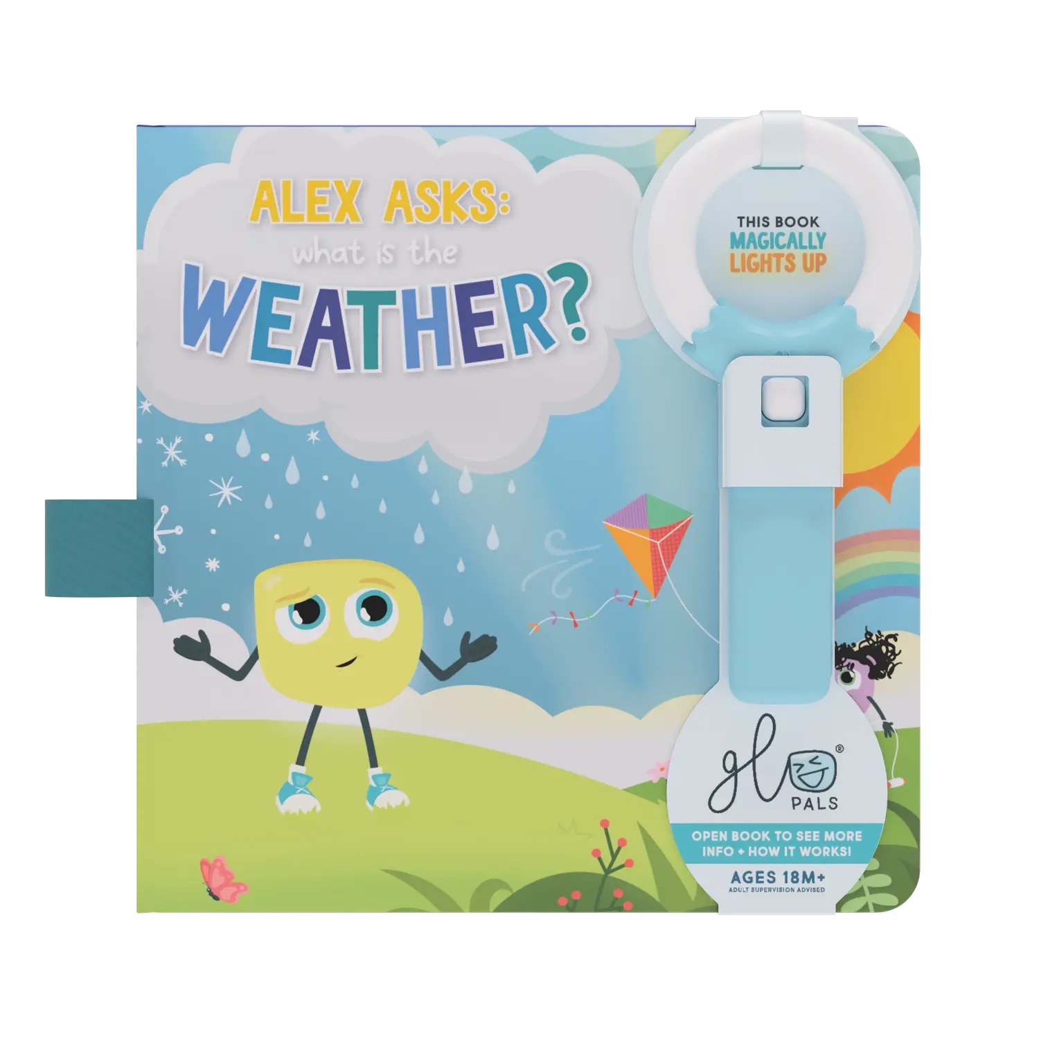 Glo Pals Light Up Book - Alex Asks: What Is the Weather