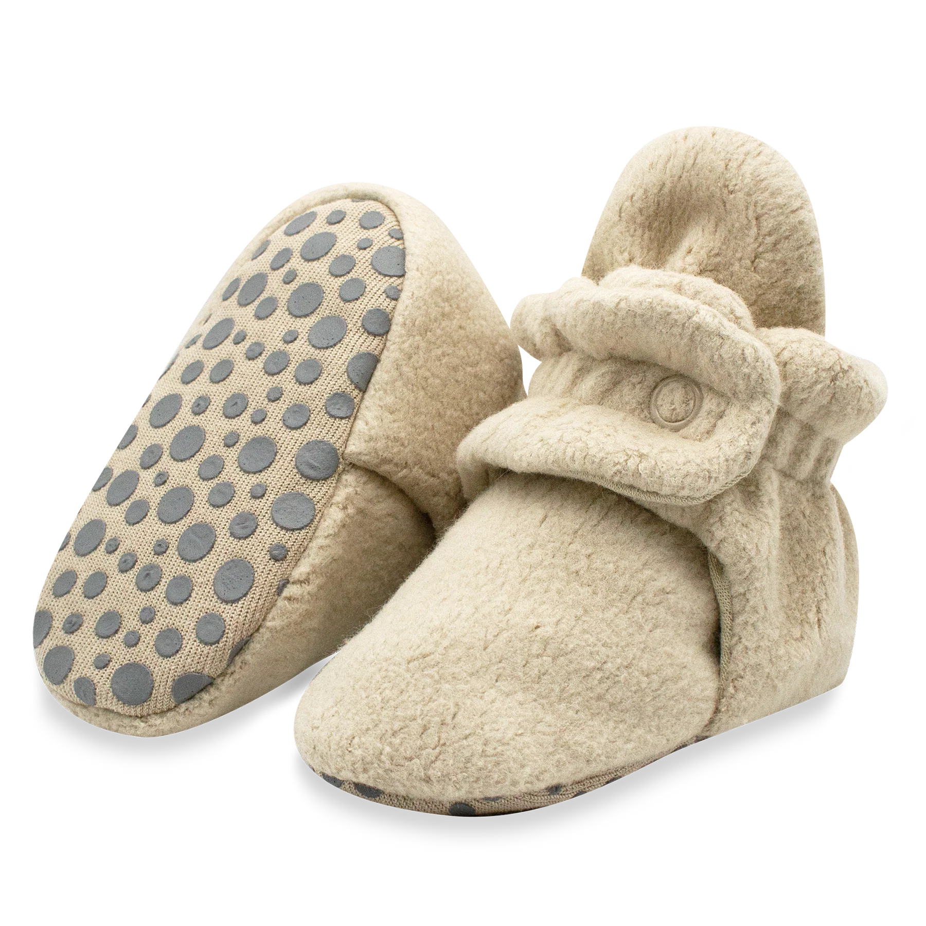 Zutano Fleece Cozie Baby Gripper  Bootie