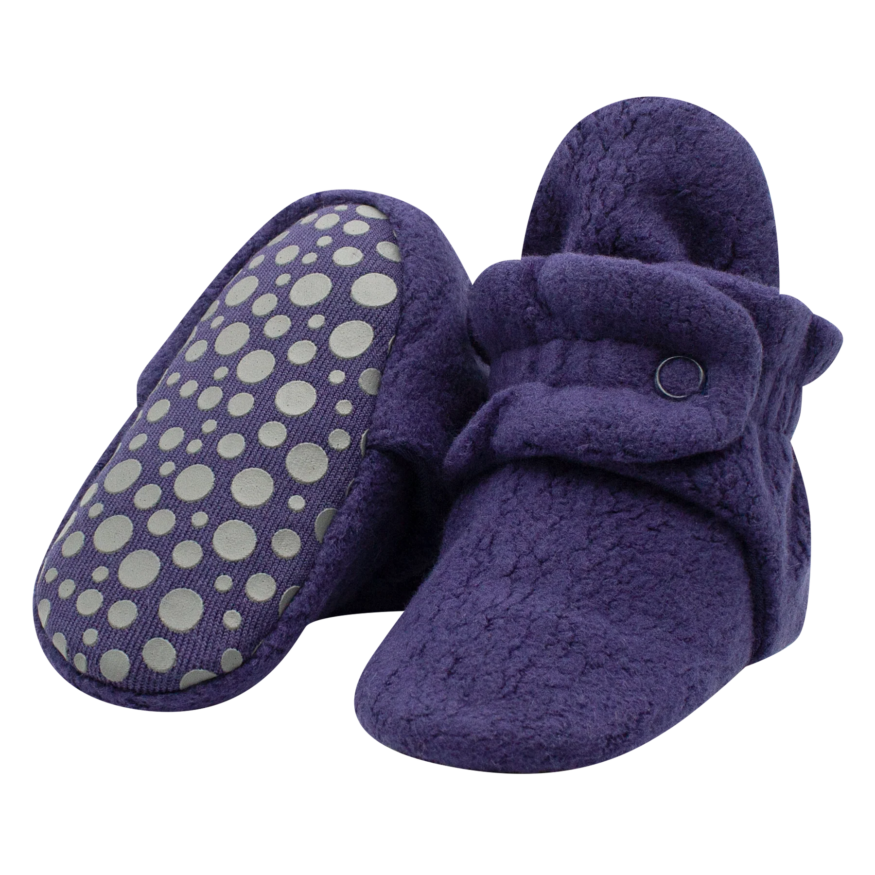 Zutano Fleece Cozie Baby Gripper  Bootie