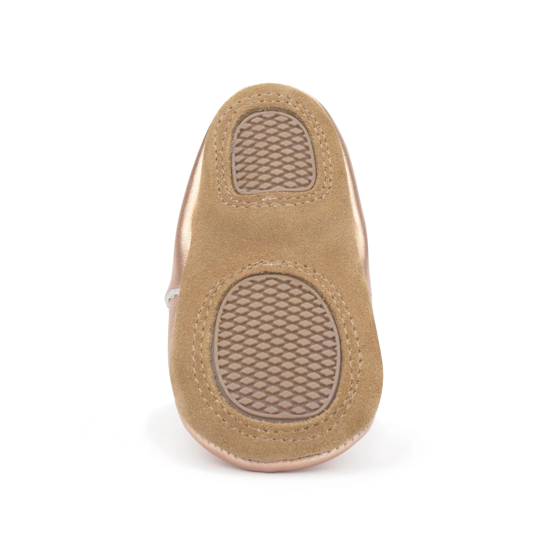 Zutano Leather Bow Moccasins