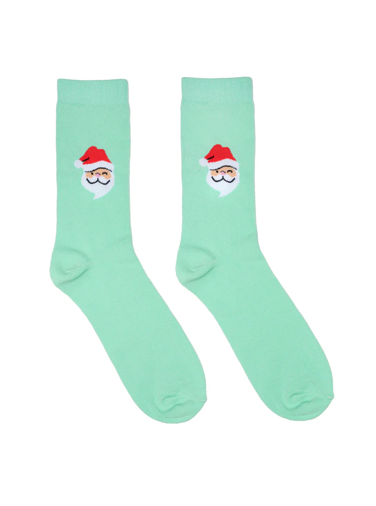 Living Royal 3D Packaged Crew Socks - Kids - Santa 4+