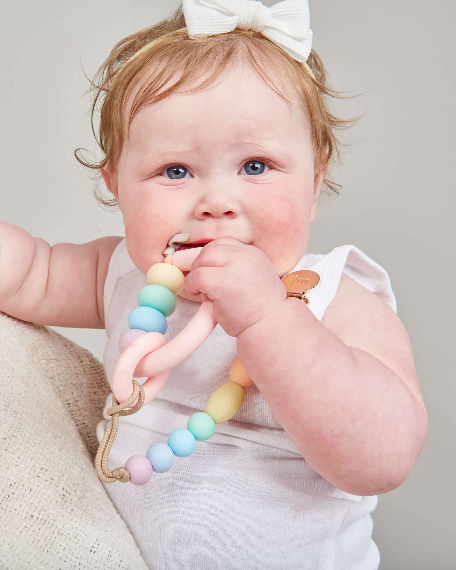 January Moon January Moon Rainbow Sherbet Arch Ring Teether