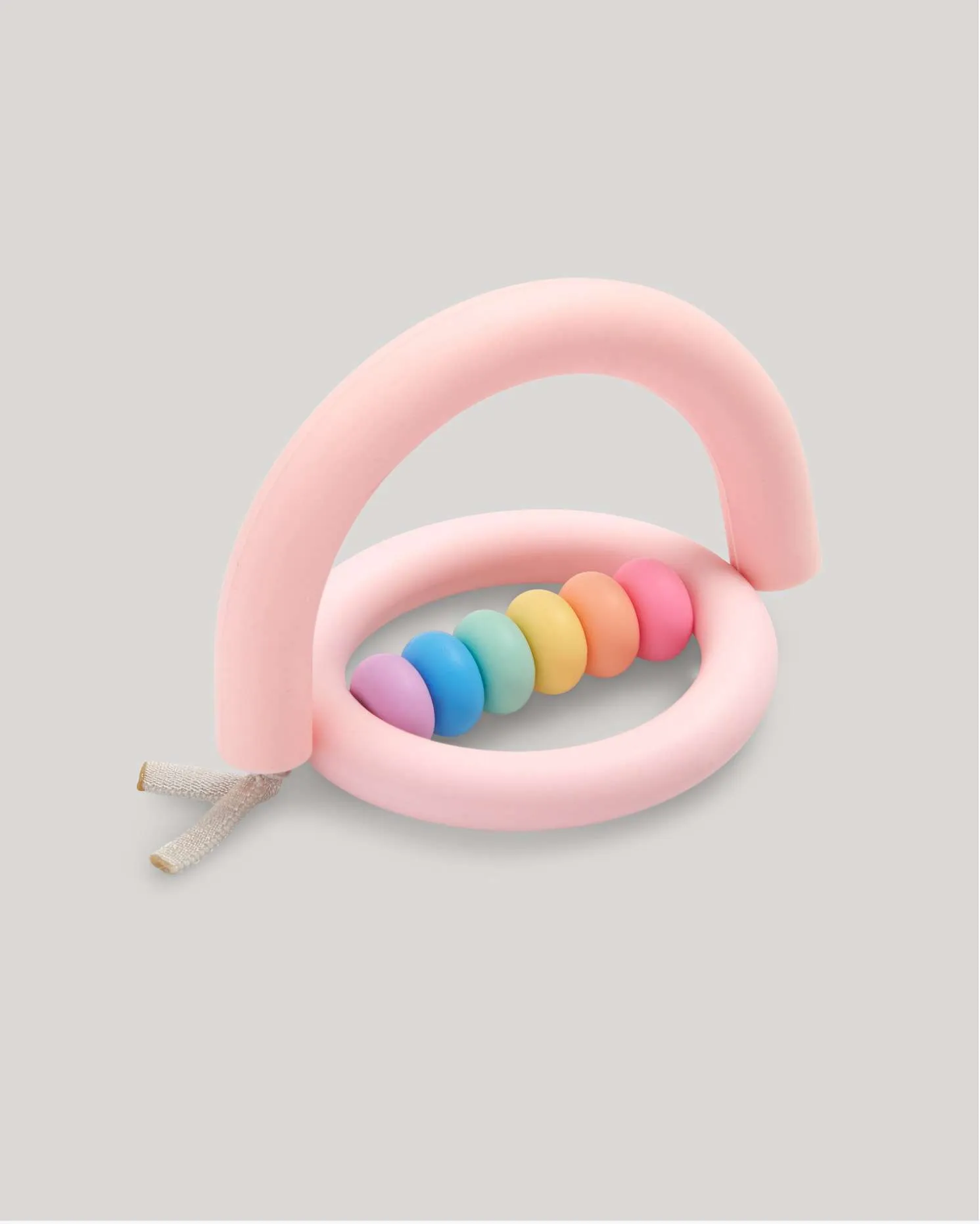 January Moon January Moon Rainbow Sherbet Orbit Teether